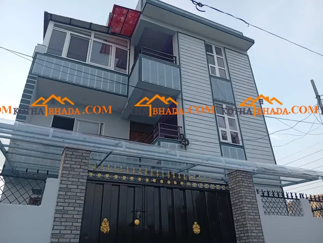 4 rooms 1st  floor flat for rent in Gothatar, Tej Binayak @22k